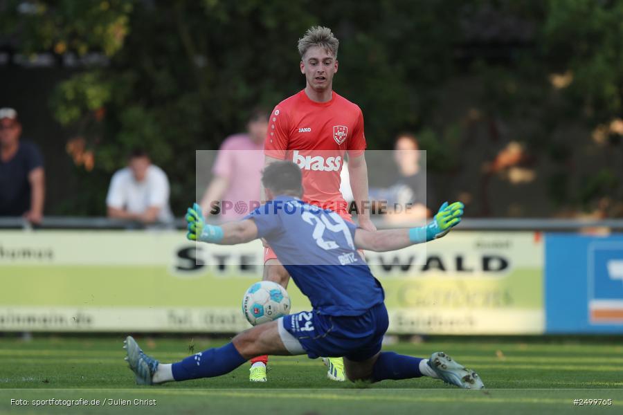 Sportgelände, Aschaffenburg, 12.08.2025, sport, action, BFV, Fussball, 2. Runde, BFV-Verbandspokal, AUB, TUS, TSV Aubstadt, TuS 1893 Aschaffenburg-Leider - Bild-ID: 2499765
