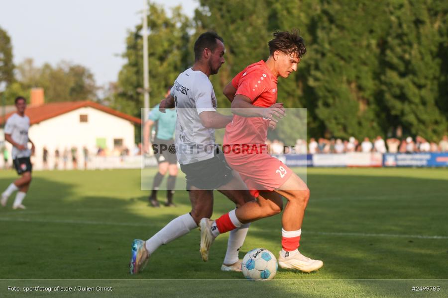 sport, action, TuS 1893 Aschaffenburg-Leider, TUS, TSV Aubstadt, Sportgelände, Fussball, BFV-Verbandspokal, BFV, Aschaffenburg, AUB, 2. Runde, 12.08.2025 - Bild-ID: 2499783