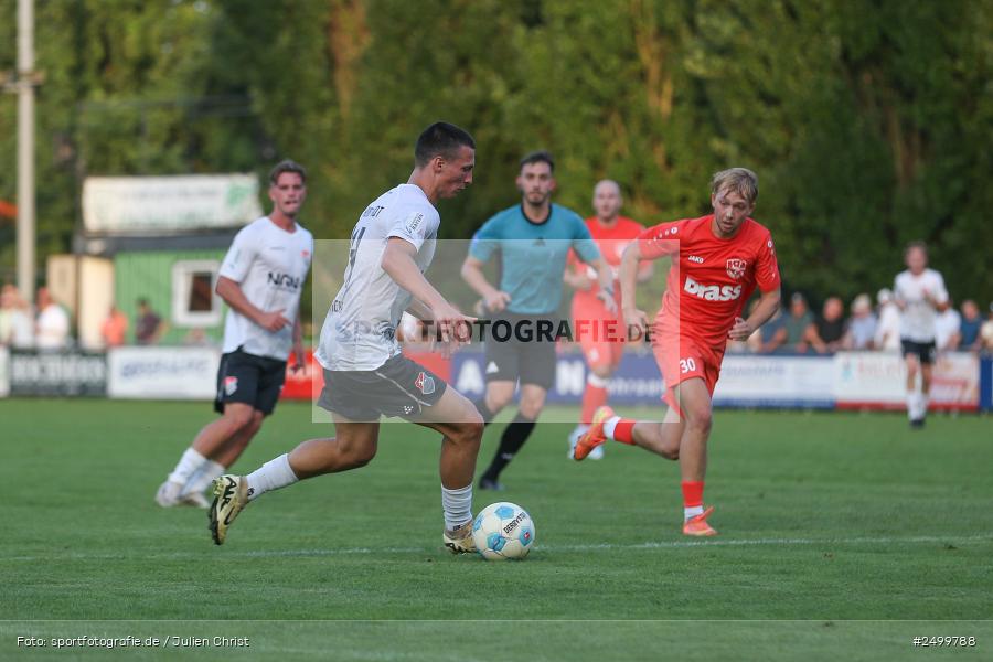 sport, action, TuS 1893 Aschaffenburg-Leider, TUS, TSV Aubstadt, Sportgelände, Fussball, BFV-Verbandspokal, BFV, Aschaffenburg, AUB, 2. Runde, 12.08.2025 - Bild-ID: 2499788