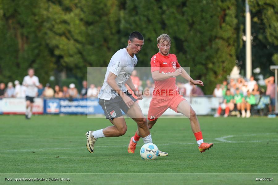 sport, action, TuS 1893 Aschaffenburg-Leider, TUS, TSV Aubstadt, Sportgelände, Fussball, BFV-Verbandspokal, BFV, Aschaffenburg, AUB, 2. Runde, 12.08.2025 - Bild-ID: 2499789