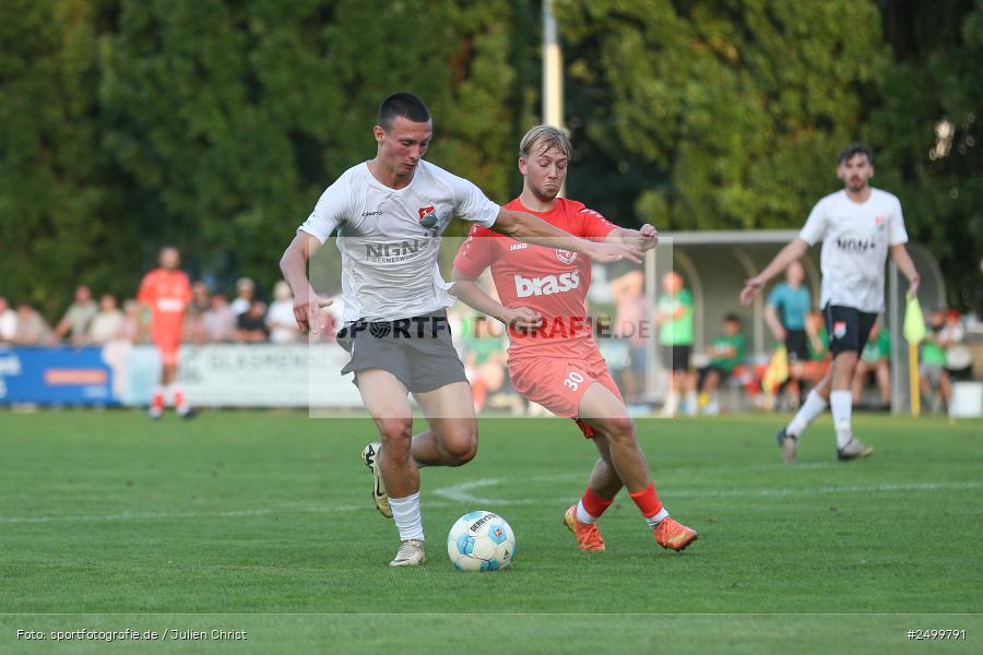 sport, action, TuS 1893 Aschaffenburg-Leider, TUS, TSV Aubstadt, Sportgelände, Fussball, BFV-Verbandspokal, BFV, Aschaffenburg, AUB, 2. Runde, 12.08.2025 - Bild-ID: 2499791