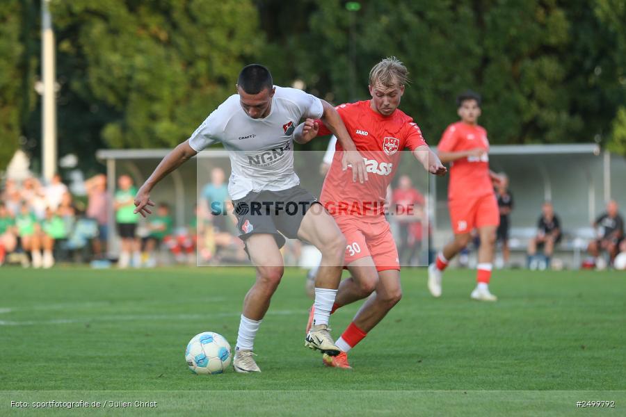 sport, action, TuS 1893 Aschaffenburg-Leider, TUS, TSV Aubstadt, Sportgelände, Fussball, BFV-Verbandspokal, BFV, Aschaffenburg, AUB, 2. Runde, 12.08.2025 - Bild-ID: 2499792