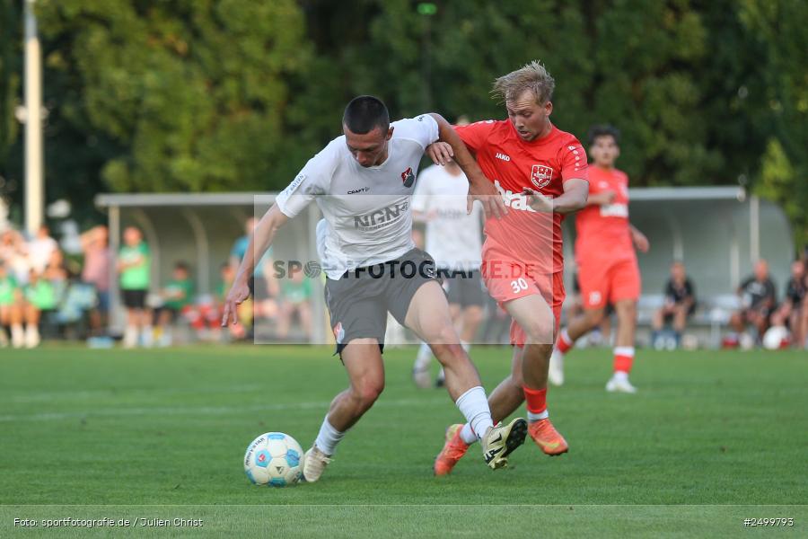 sport, action, TuS 1893 Aschaffenburg-Leider, TUS, TSV Aubstadt, Sportgelände, Fussball, BFV-Verbandspokal, BFV, Aschaffenburg, AUB, 2. Runde, 12.08.2025 - Bild-ID: 2499793