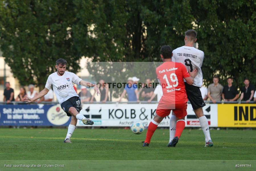 sport, action, TuS 1893 Aschaffenburg-Leider, TUS, TSV Aubstadt, Sportgelände, Fussball, BFV-Verbandspokal, BFV, Aschaffenburg, AUB, 2. Runde, 12.08.2025 - Bild-ID: 2499794