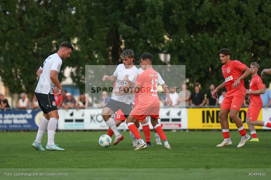 sport, action, TuS 1893 Aschaffenburg-Leider, TUS, TSV Aubstadt, Sportgelände, Fussball, BFV-Verbandspokal, BFV, Aschaffenburg, AUB, 2. Runde, 12.08.2025 - Bild-ID: 2499802