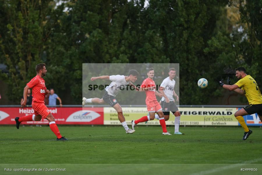 sport, action, TuS 1893 Aschaffenburg-Leider, TUS, TSV Aubstadt, Sportgelände, Fussball, BFV-Verbandspokal, BFV, Aschaffenburg, AUB, 2. Runde, 12.08.2025 - Bild-ID: 2499806