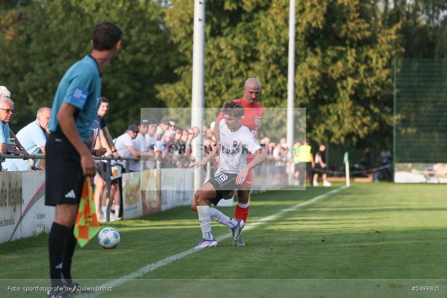sport, action, TuS 1893 Aschaffenburg-Leider, TUS, TSV Aubstadt, Sportgelände, Fussball, BFV-Verbandspokal, BFV, Aschaffenburg, AUB, 2. Runde, 12.08.2025 - Bild-ID: 2499821