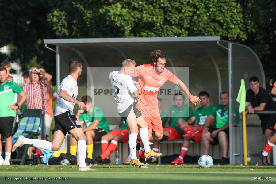 sport, action, TuS 1893 Aschaffenburg-Leider, TUS, TSV Aubstadt, Sportgelände, Fussball, BFV-Verbandspokal, BFV, Aschaffenburg, AUB, 2. Runde, 12.08.2025 - Bild-ID: 2499829