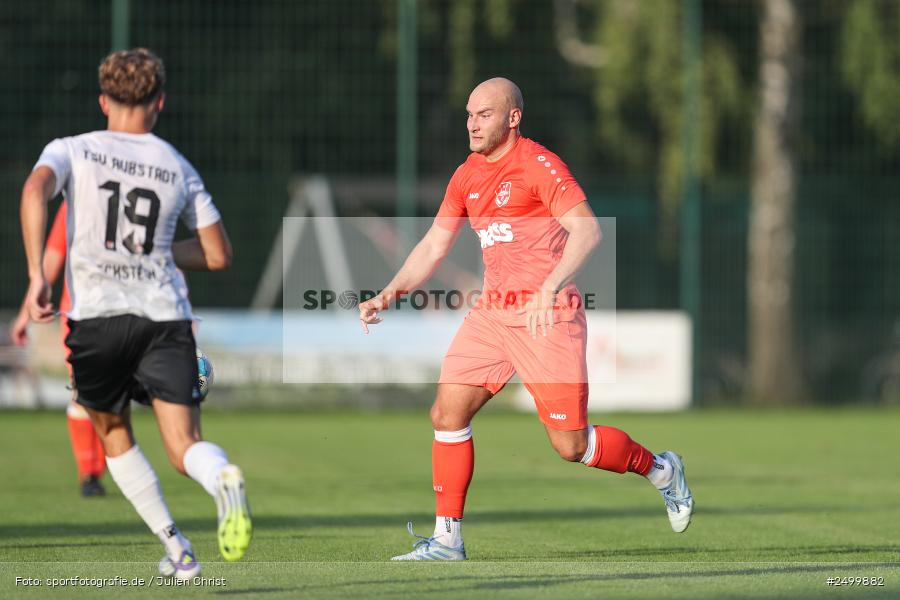 sport, action, TuS 1893 Aschaffenburg-Leider, TUS, TSV Aubstadt, Sportgelände, Fussball, BFV-Verbandspokal, BFV, Aschaffenburg, AUB, 2. Runde, 12.08.2025 - Bild-ID: 2499882