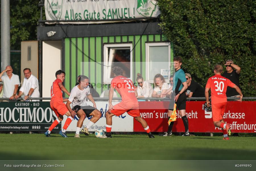 sport, action, TuS 1893 Aschaffenburg-Leider, TUS, TSV Aubstadt, Sportgelände, Fussball, BFV-Verbandspokal, BFV, Aschaffenburg, AUB, 2. Runde, 12.08.2025 - Bild-ID: 2499890