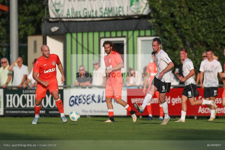 sport, action, TuS 1893 Aschaffenburg-Leider, TUS, TSV Aubstadt, Sportgelände, Fussball, BFV-Verbandspokal, BFV, Aschaffenburg, AUB, 2. Runde, 12.08.2025 - Bild-ID: 2499891