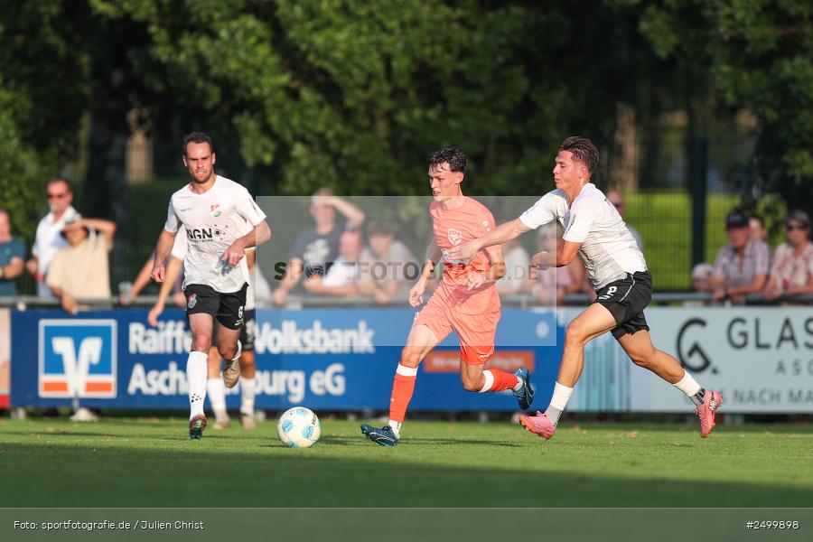 sport, action, TuS 1893 Aschaffenburg-Leider, TUS, TSV Aubstadt, Sportgelände, Fussball, BFV-Verbandspokal, BFV, Aschaffenburg, AUB, 2. Runde, 12.08.2025 - Bild-ID: 2499898