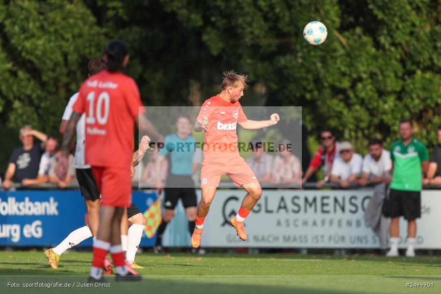 sport, action, TuS 1893 Aschaffenburg-Leider, TUS, TSV Aubstadt, Sportgelände, Fussball, BFV-Verbandspokal, BFV, Aschaffenburg, AUB, 2. Runde, 12.08.2025 - Bild-ID: 2499901