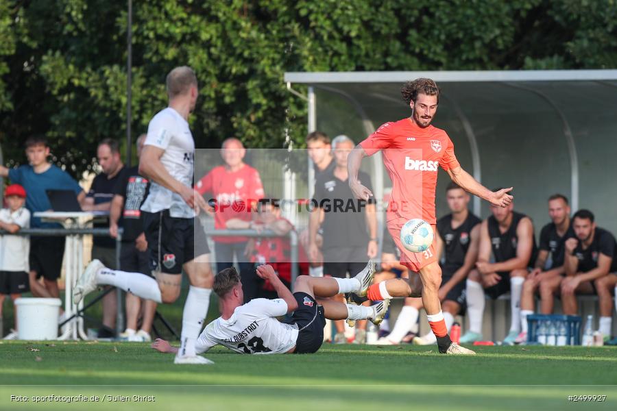 sport, action, TuS 1893 Aschaffenburg-Leider, TUS, TSV Aubstadt, Sportgelände, Fussball, BFV-Verbandspokal, BFV, Aschaffenburg, AUB, 2. Runde, 12.08.2025 - Bild-ID: 2499927