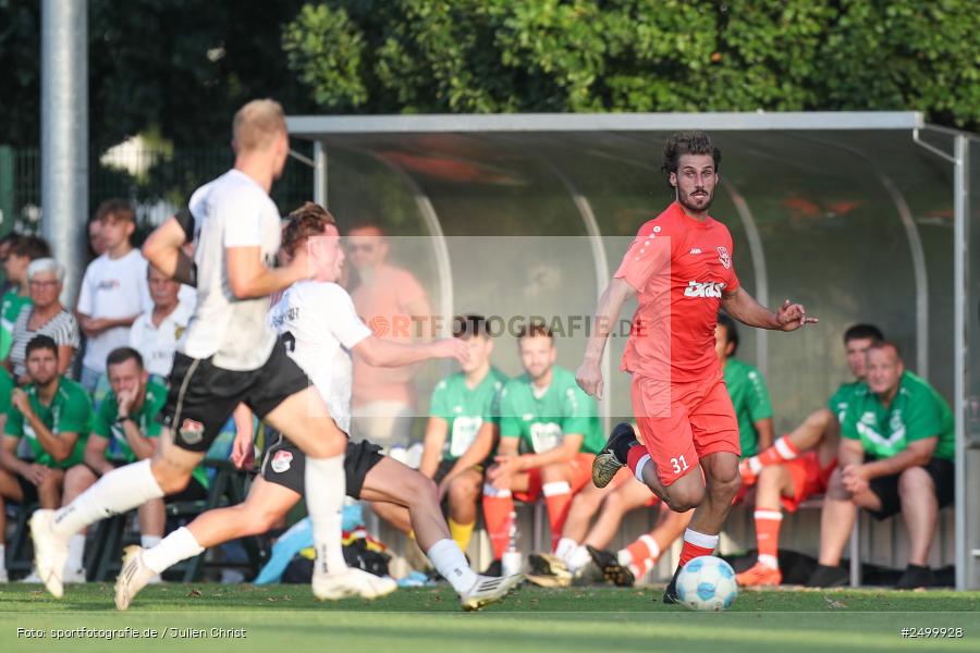 sport, action, TuS 1893 Aschaffenburg-Leider, TUS, TSV Aubstadt, Sportgelände, Fussball, BFV-Verbandspokal, BFV, Aschaffenburg, AUB, 2. Runde, 12.08.2025 - Bild-ID: 2499928