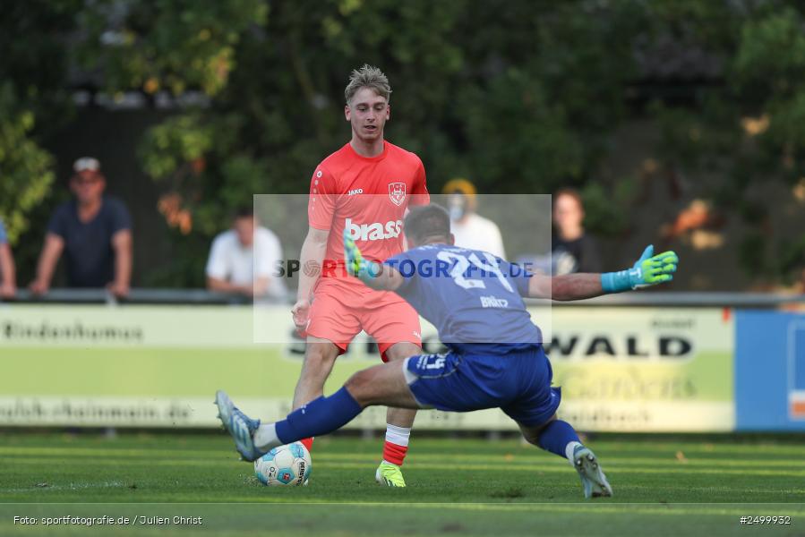sport, action, TuS 1893 Aschaffenburg-Leider, TUS, TSV Aubstadt, Sportgelände, Fussball, BFV-Verbandspokal, BFV, Aschaffenburg, AUB, 2. Runde, 12.08.2025 - Bild-ID: 2499932