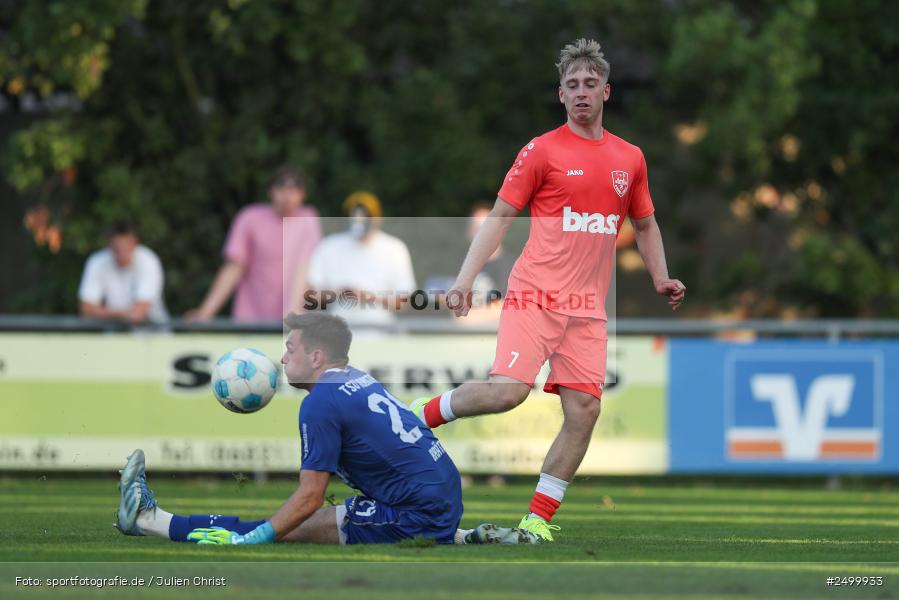 sport, action, TuS 1893 Aschaffenburg-Leider, TUS, TSV Aubstadt, Sportgelände, Fussball, BFV-Verbandspokal, BFV, Aschaffenburg, AUB, 2. Runde, 12.08.2025 - Bild-ID: 2499933