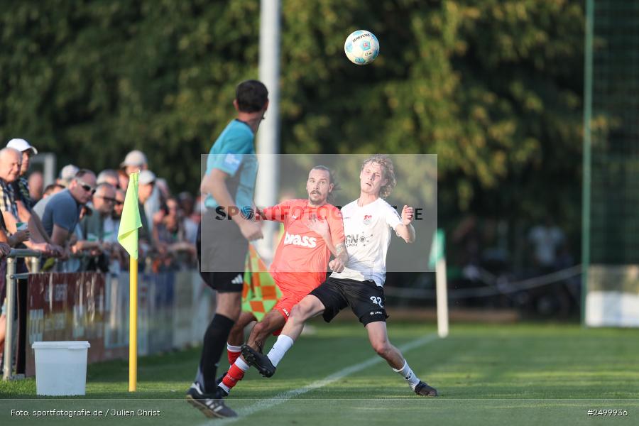 sport, action, TuS 1893 Aschaffenburg-Leider, TUS, TSV Aubstadt, Sportgelände, Fussball, BFV-Verbandspokal, BFV, Aschaffenburg, AUB, 2. Runde, 12.08.2025 - Bild-ID: 2499936
