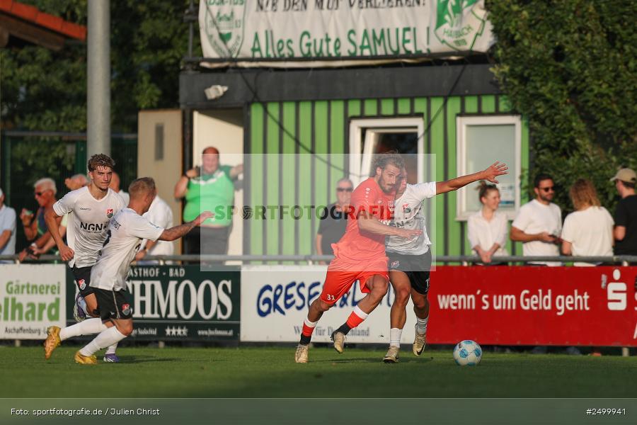 sport, action, TuS 1893 Aschaffenburg-Leider, TUS, TSV Aubstadt, Sportgelände, Fussball, BFV-Verbandspokal, BFV, Aschaffenburg, AUB, 2. Runde, 12.08.2025 - Bild-ID: 2499941