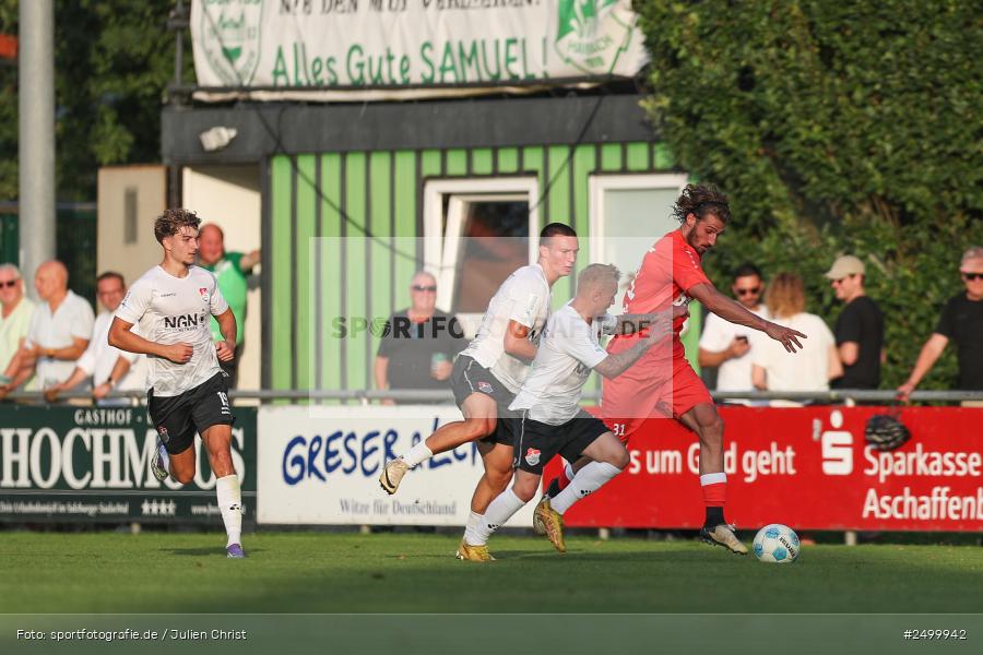 sport, action, TuS 1893 Aschaffenburg-Leider, TUS, TSV Aubstadt, Sportgelände, Fussball, BFV-Verbandspokal, BFV, Aschaffenburg, AUB, 2. Runde, 12.08.2025 - Bild-ID: 2499942