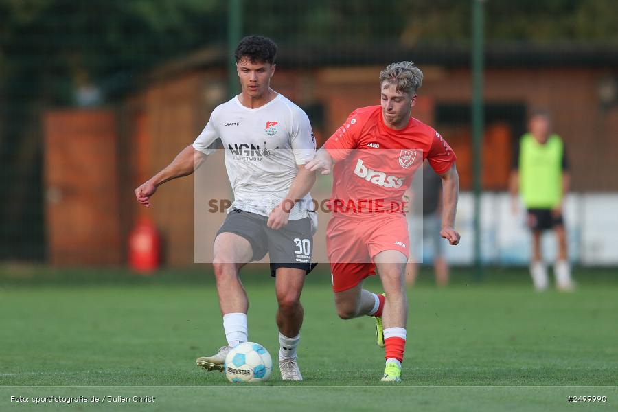 sport, action, TuS 1893 Aschaffenburg-Leider, TUS, TSV Aubstadt, Sportgelände, Fussball, BFV-Verbandspokal, BFV, Aschaffenburg, AUB, 2. Runde, 12.08.2025 - Bild-ID: 2499990