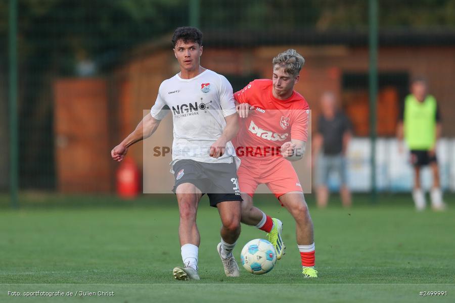 sport, action, TuS 1893 Aschaffenburg-Leider, TUS, TSV Aubstadt, Sportgelände, Fussball, BFV-Verbandspokal, BFV, Aschaffenburg, AUB, 2. Runde, 12.08.2025 - Bild-ID: 2499991