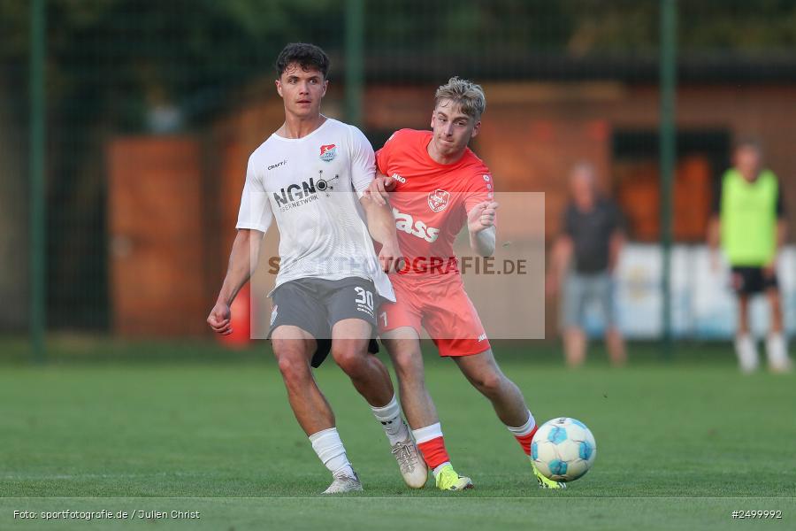 sport, action, TuS 1893 Aschaffenburg-Leider, TUS, TSV Aubstadt, Sportgelände, Fussball, BFV-Verbandspokal, BFV, Aschaffenburg, AUB, 2. Runde, 12.08.2025 - Bild-ID: 2499992