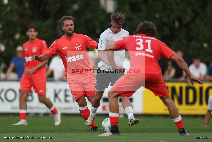 sport, action, TuS 1893 Aschaffenburg-Leider, TUS, TSV Aubstadt, Sportgelände, Fussball, BFV-Verbandspokal, BFV, Aschaffenburg, AUB, 2. Runde, 12.08.2025 - Bild-ID: 2500010