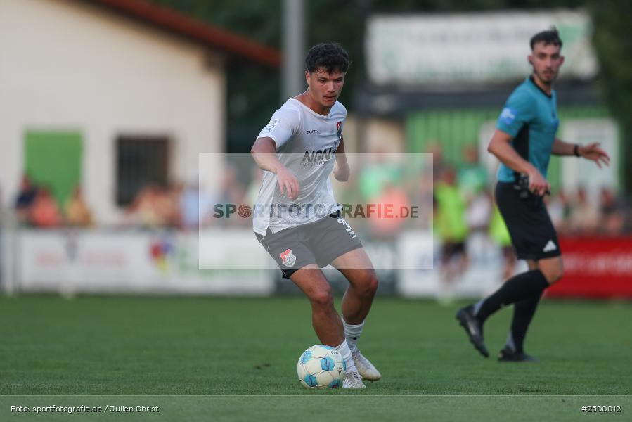 sport, action, TuS 1893 Aschaffenburg-Leider, TUS, TSV Aubstadt, Sportgelände, Fussball, BFV-Verbandspokal, BFV, Aschaffenburg, AUB, 2. Runde, 12.08.2025 - Bild-ID: 2500012