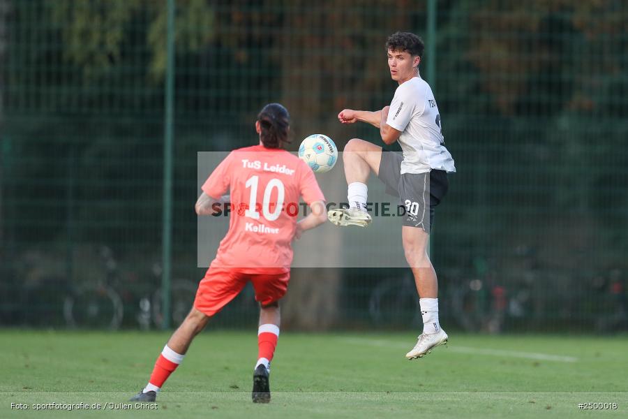 sport, action, TuS 1893 Aschaffenburg-Leider, TUS, TSV Aubstadt, Sportgelände, Fussball, BFV-Verbandspokal, BFV, Aschaffenburg, AUB, 2. Runde, 12.08.2025 - Bild-ID: 2500018
