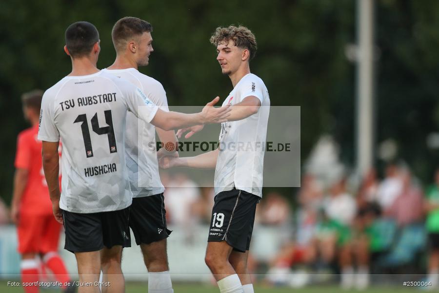 sport, action, TuS 1893 Aschaffenburg-Leider, TUS, TSV Aubstadt, Sportgelände, Fussball, BFV-Verbandspokal, BFV, Aschaffenburg, AUB, 2. Runde, 12.08.2025 - Bild-ID: 2500064