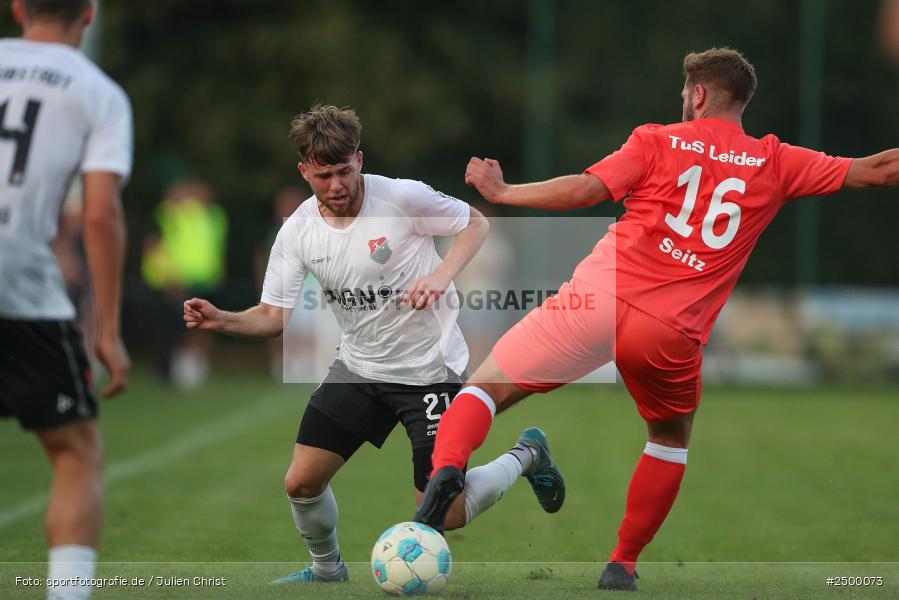 sport, action, TuS 1893 Aschaffenburg-Leider, TUS, TSV Aubstadt, Sportgelände, Fussball, BFV-Verbandspokal, BFV, Aschaffenburg, AUB, 2. Runde, 12.08.2025 - Bild-ID: 2500073