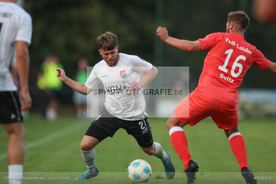 sport, action, TuS 1893 Aschaffenburg-Leider, TUS, TSV Aubstadt, Sportgelände, Fussball, BFV-Verbandspokal, BFV, Aschaffenburg, AUB, 2. Runde, 12.08.2025 - Bild-ID: 2500074