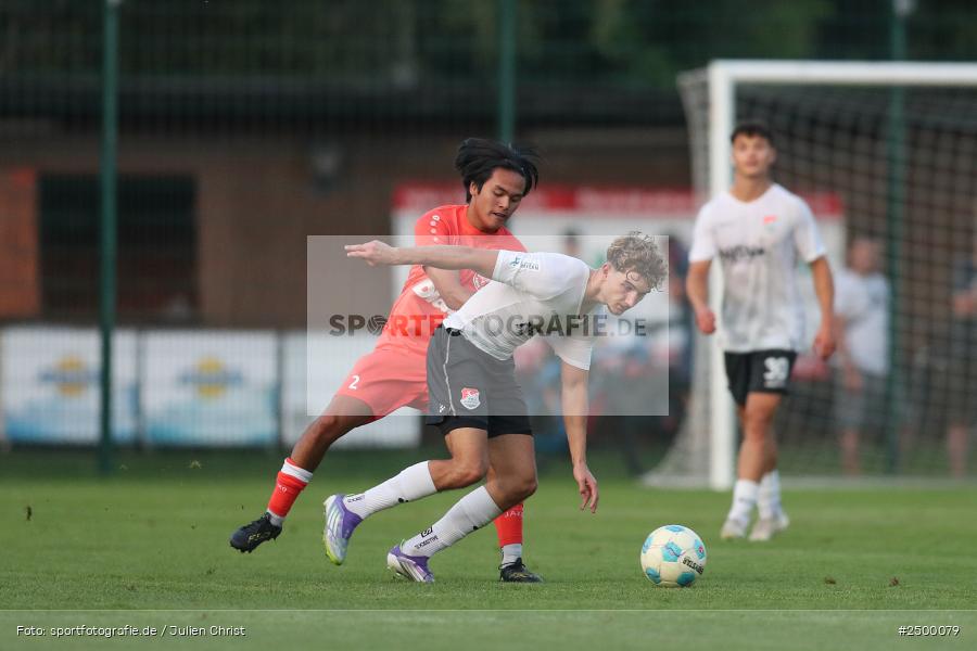 sport, action, TuS 1893 Aschaffenburg-Leider, TUS, TSV Aubstadt, Sportgelände, Fussball, BFV-Verbandspokal, BFV, Aschaffenburg, AUB, 2. Runde, 12.08.2025 - Bild-ID: 2500079