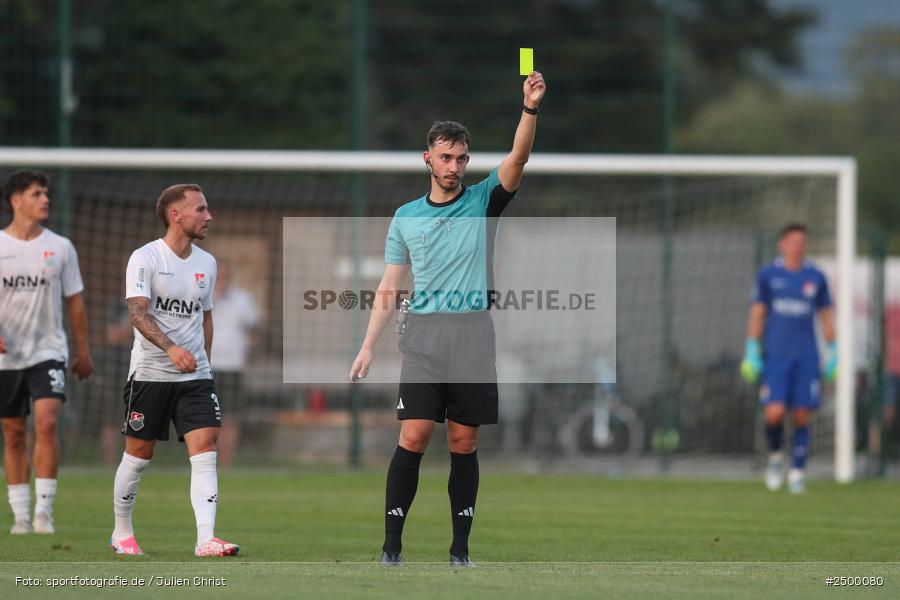 sport, action, TuS 1893 Aschaffenburg-Leider, TUS, TSV Aubstadt, Sportgelände, Fussball, BFV-Verbandspokal, BFV, Aschaffenburg, AUB, 2. Runde, 12.08.2025 - Bild-ID: 2500080