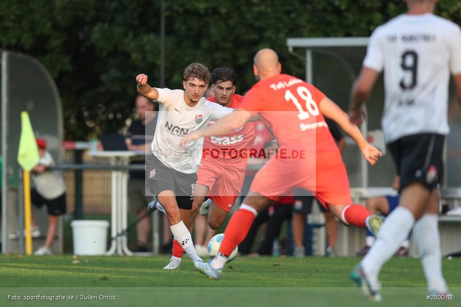 sport, action, TuS 1893 Aschaffenburg-Leider, TUS, TSV Aubstadt, Sportgelände, Fussball, BFV-Verbandspokal, BFV, Aschaffenburg, AUB, 2. Runde, 12.08.2025 - Bild-ID: 2500117