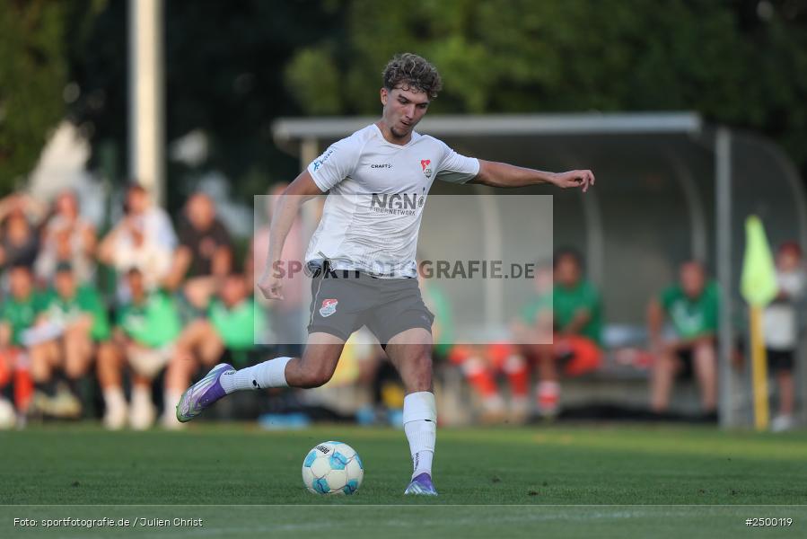 sport, action, TuS 1893 Aschaffenburg-Leider, TUS, TSV Aubstadt, Sportgelände, Fussball, BFV-Verbandspokal, BFV, Aschaffenburg, AUB, 2. Runde, 12.08.2025 - Bild-ID: 2500119