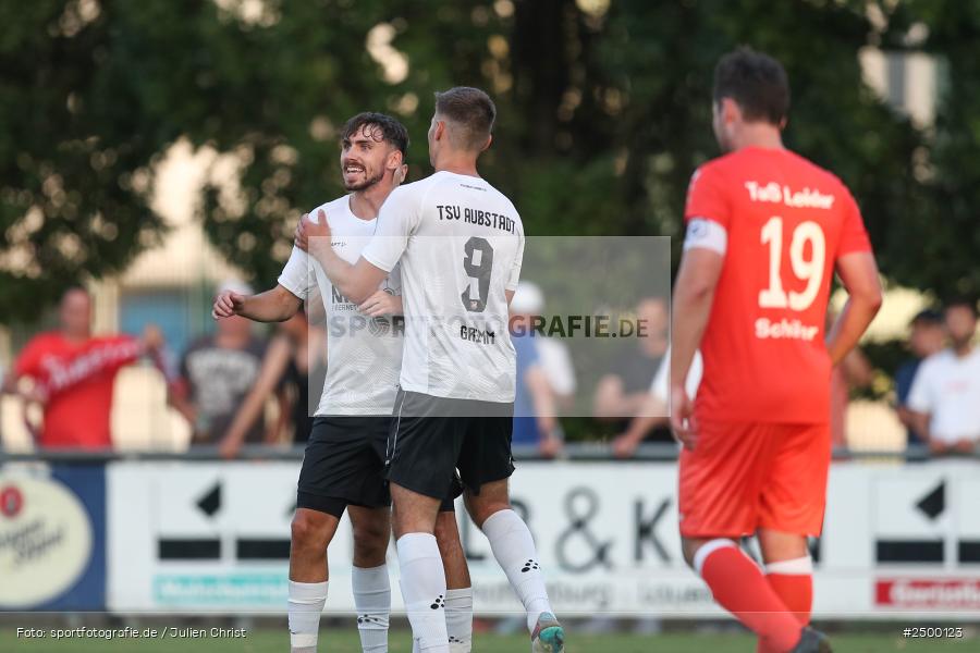 sport, action, TuS 1893 Aschaffenburg-Leider, TUS, TSV Aubstadt, Sportgelände, Fussball, BFV-Verbandspokal, BFV, Aschaffenburg, AUB, 2. Runde, 12.08.2025 - Bild-ID: 2500123