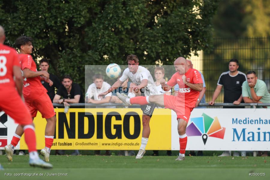 sport, action, TuS 1893 Aschaffenburg-Leider, TUS, TSV Aubstadt, Sportgelände, Fussball, BFV-Verbandspokal, BFV, Aschaffenburg, AUB, 2. Runde, 12.08.2025 - Bild-ID: 2500125