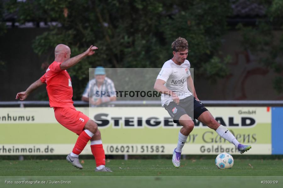 sport, action, TuS 1893 Aschaffenburg-Leider, TUS, TSV Aubstadt, Sportgelände, Fussball, BFV-Verbandspokal, BFV, Aschaffenburg, AUB, 2. Runde, 12.08.2025 - Bild-ID: 2500129