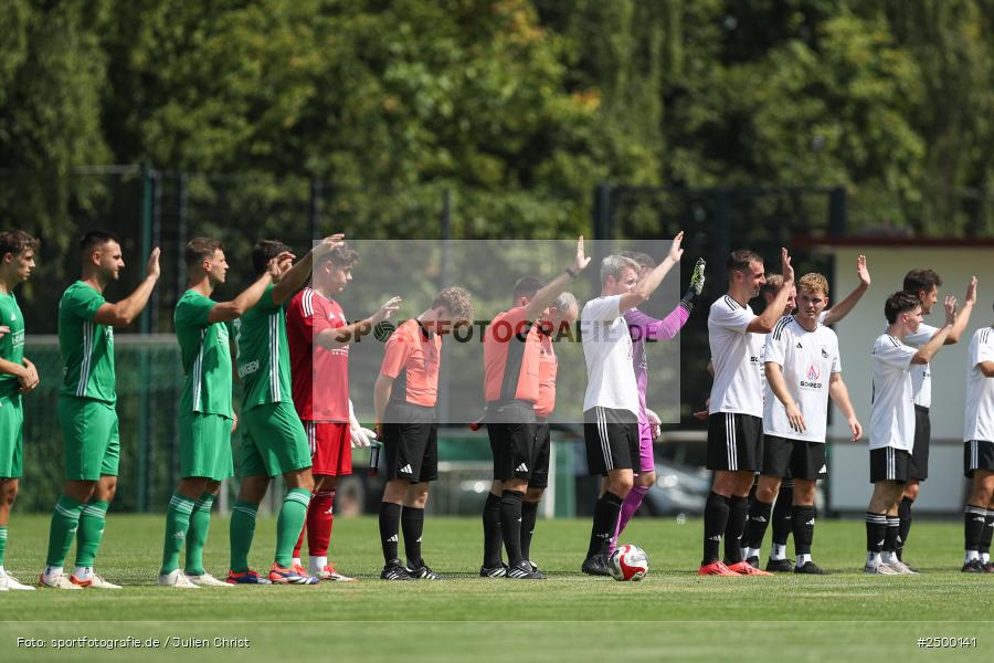 sport, action, Sportgelände, SVB, SV Birkenfeld, Fussball, FCV, FC Viktoria Mömlingen, Birkenfeld, Bezirksliga Unterfranken West, BFV, 5. Spieltag, 15.08.2025 - Bild-ID: 2500141