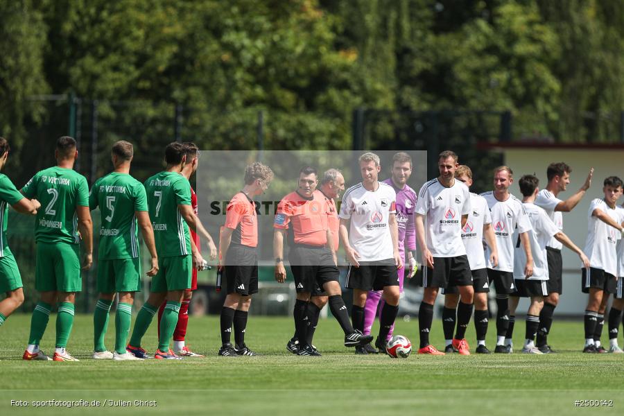 sport, action, Sportgelände, SVB, SV Birkenfeld, Fussball, FCV, FC Viktoria Mömlingen, Birkenfeld, Bezirksliga Unterfranken West, BFV, 5. Spieltag, 15.08.2025 - Bild-ID: 2500142