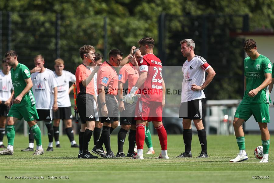 sport, action, Sportgelände, SVB, SV Birkenfeld, Fussball, FCV, FC Viktoria Mömlingen, Birkenfeld, Bezirksliga Unterfranken West, BFV, 5. Spieltag, 15.08.2025 - Bild-ID: 2500145