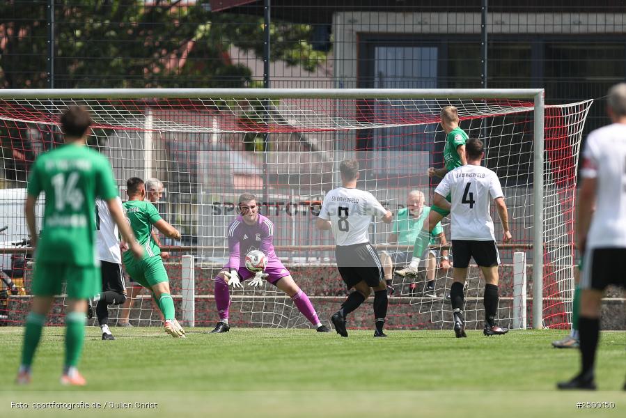 sport, action, Sportgelände, SVB, SV Birkenfeld, Fussball, FCV, FC Viktoria Mömlingen, Birkenfeld, Bezirksliga Unterfranken West, BFV, 5. Spieltag, 15.08.2025 - Bild-ID: 2500150
