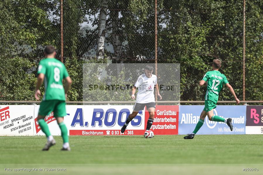 sport, action, Sportgelände, SVB, SV Birkenfeld, Fussball, FCV, FC Viktoria Mömlingen, Birkenfeld, Bezirksliga Unterfranken West, BFV, 5. Spieltag, 15.08.2025 - Bild-ID: 2500176