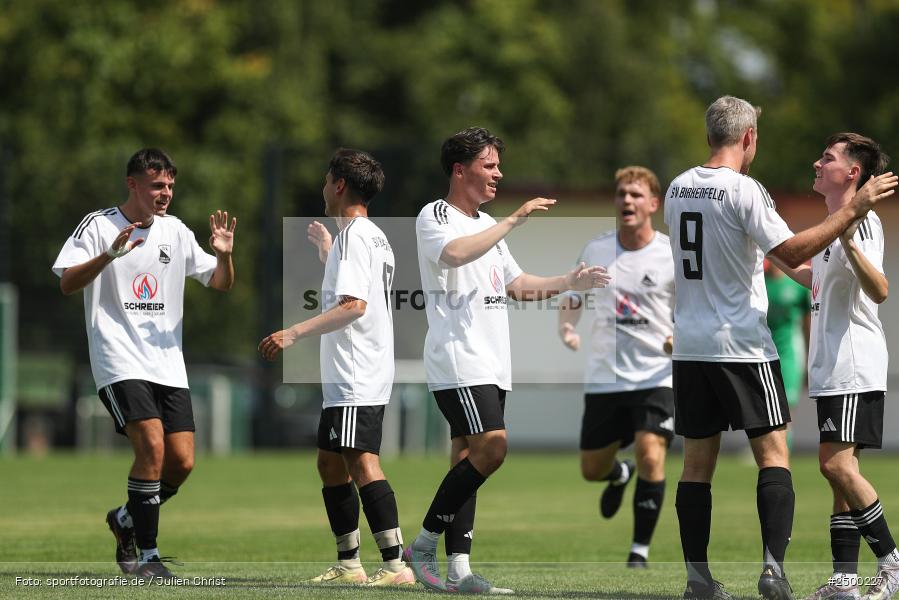 sport, action, Sportgelände, SVB, SV Birkenfeld, Fussball, FCV, FC Viktoria Mömlingen, Birkenfeld, Bezirksliga Unterfranken West, BFV, 5. Spieltag, 15.08.2025 - Bild-ID: 2500227