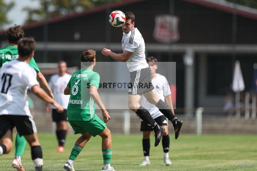 sport, action, Sportgelände, SVB, SV Birkenfeld, Fussball, FCV, FC Viktoria Mömlingen, Birkenfeld, Bezirksliga Unterfranken West, BFV, 5. Spieltag, 15.08.2025 - Bild-ID: 2500260