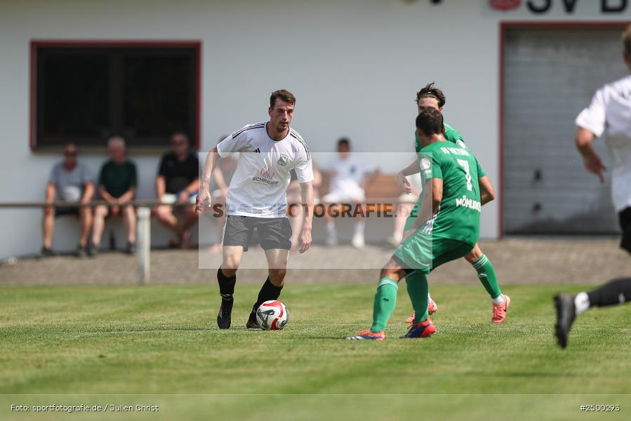 sport, action, Sportgelände, SVB, SV Birkenfeld, Fussball, FCV, FC Viktoria Mömlingen, Birkenfeld, Bezirksliga Unterfranken West, BFV, 5. Spieltag, 15.08.2025 - Bild-ID: 2500293