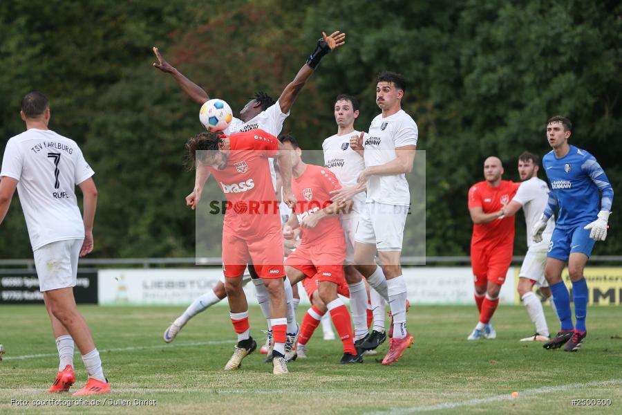 sport, action, TuS 1893 Aschaffenburg-Leider, TUS, TSV Karlburg, TSV, Landesliga Nordwest, Karlburg, Fussball, Fundamentum Sportpark, BFV, 6. Spieltag, 15.08.2025 - Bild-ID: 2500300