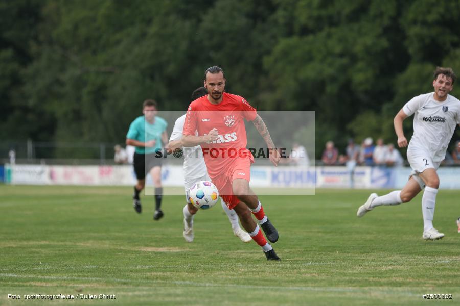 sport, action, TuS 1893 Aschaffenburg-Leider, TUS, TSV Karlburg, TSV, Landesliga Nordwest, Karlburg, Fussball, Fundamentum Sportpark, BFV, 6. Spieltag, 15.08.2025 - Bild-ID: 2500302